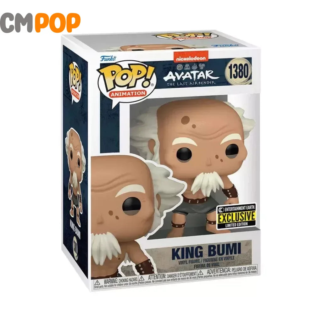 King Bumi - #1380 - Funko Pop! - Animation - Avatar The Last Airbender - Entertainment Earther Exclusive Limited Edition