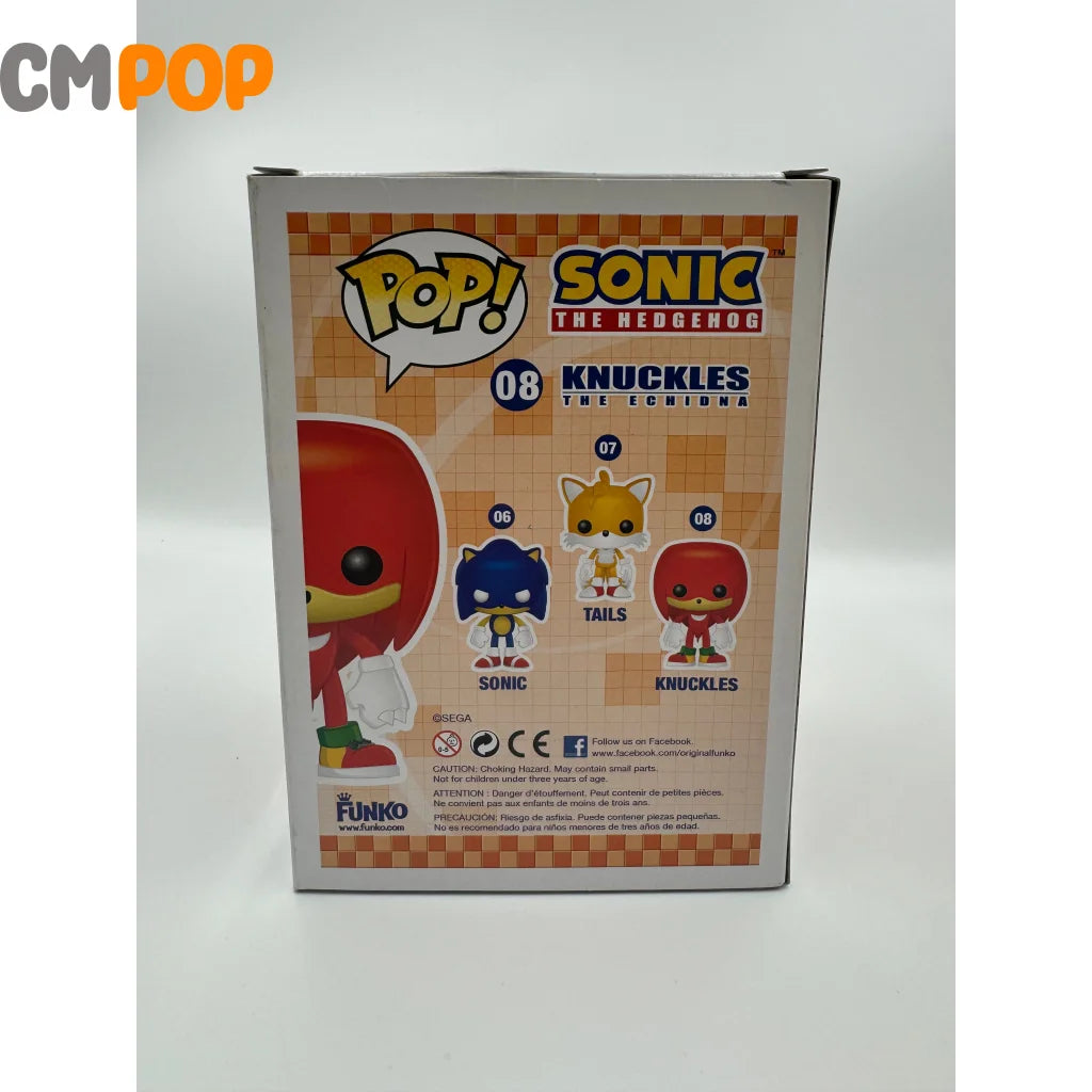 Knuckles - #08 Funko Pop! Sonic The Hedgehog
