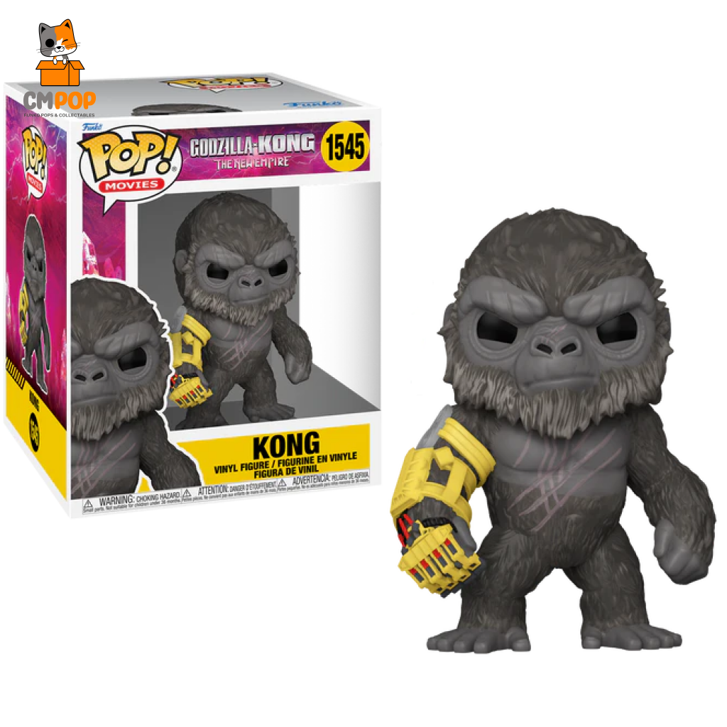 Kong 6’- #1545- Funko Pop! - Godzilla X -Movies Pop