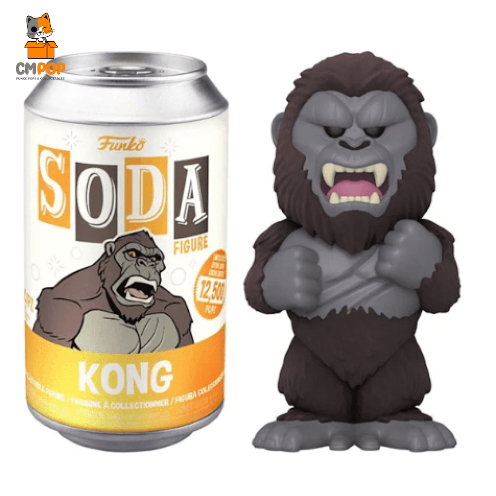 Kong - Funko Vinyl Soda 12 500 Pieces Godzilla V Movie Chance Of Chase