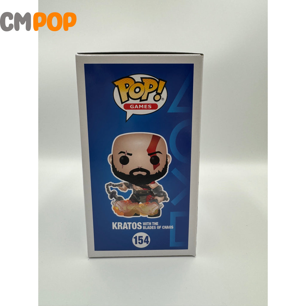 Kratos With The Blades Of Chaos - #154 Funko Pop! Games Playstation Officially Licenced Product