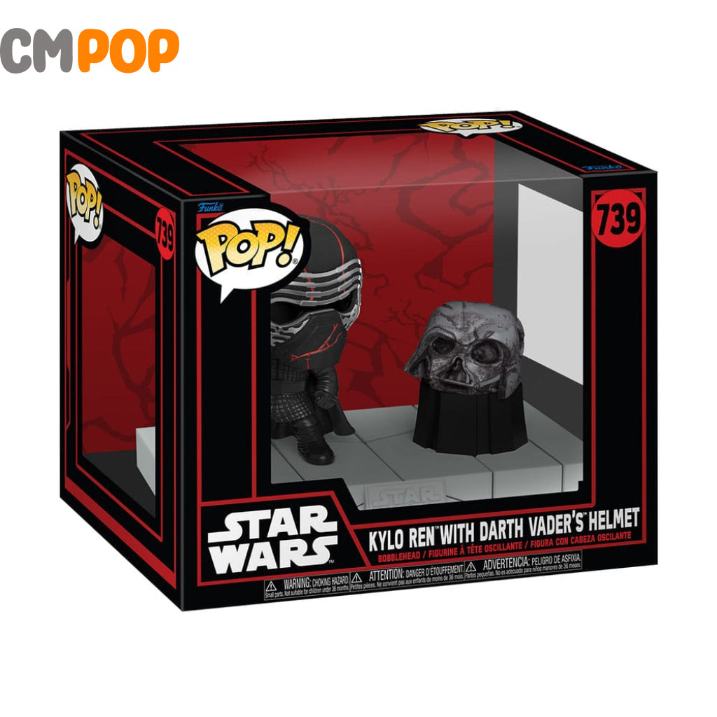 Kylo Ren with Darth Vadars Helmet - #739 - Funko Pop! - Starwars Funko Pop