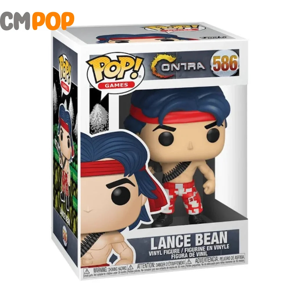 Lance Bean - #586 Funko Pop! Games Contra