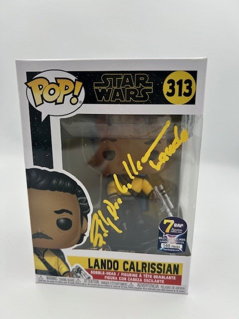 Lando Calrissian  - #313 - Funko Pop! - Star Wars Signed By  Billy Dee Williams 7BAP