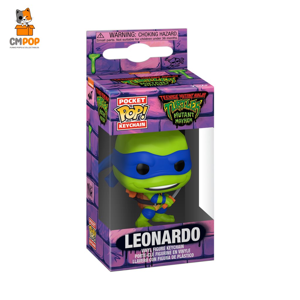 Leonardo - Funko Pop! Keychain Teenage Mutant Ninja Turtles Tmnt Pop