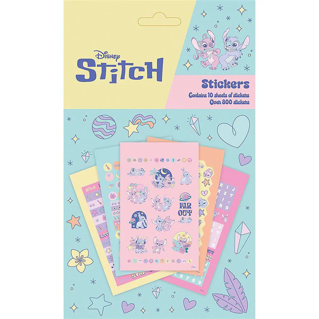 Lilo & Stitch Planetary Stickers (Pack of 800) Multicoloured