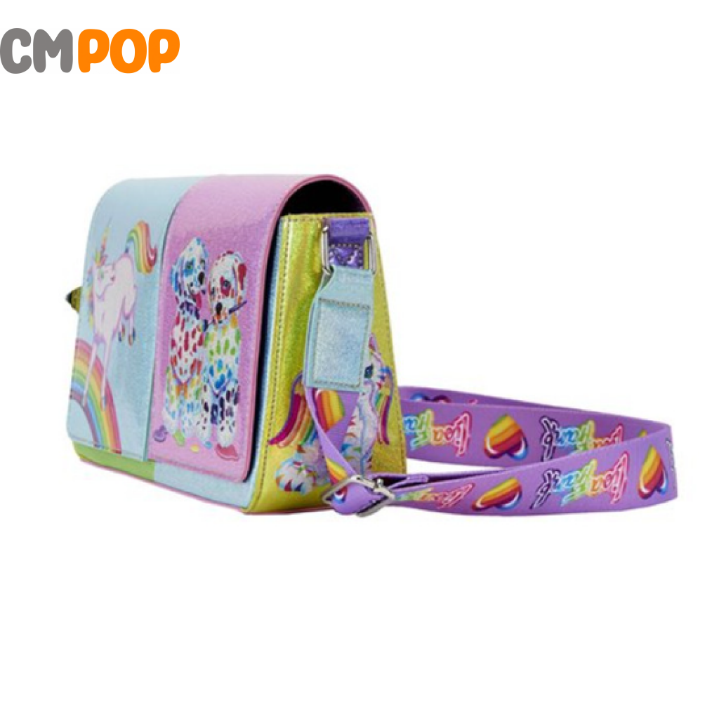 Lisa Frank Color Block Crossbody - Loungefly