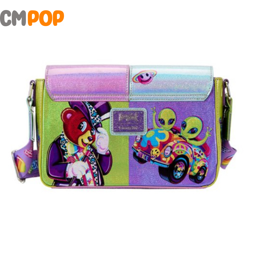 Lisa Frank Color Block Crossbody - Loungefly