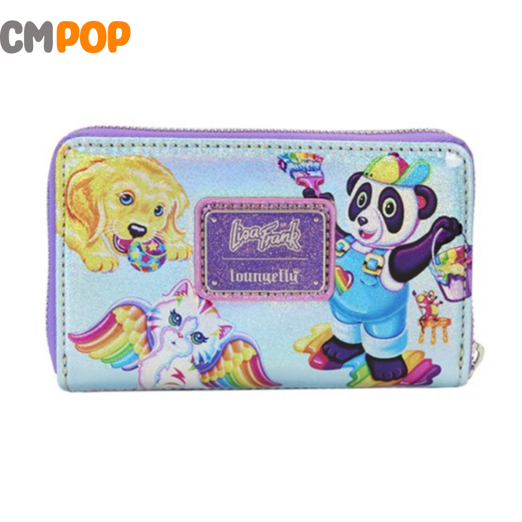 Lisa Frank Color Block Wallet - Loungefly