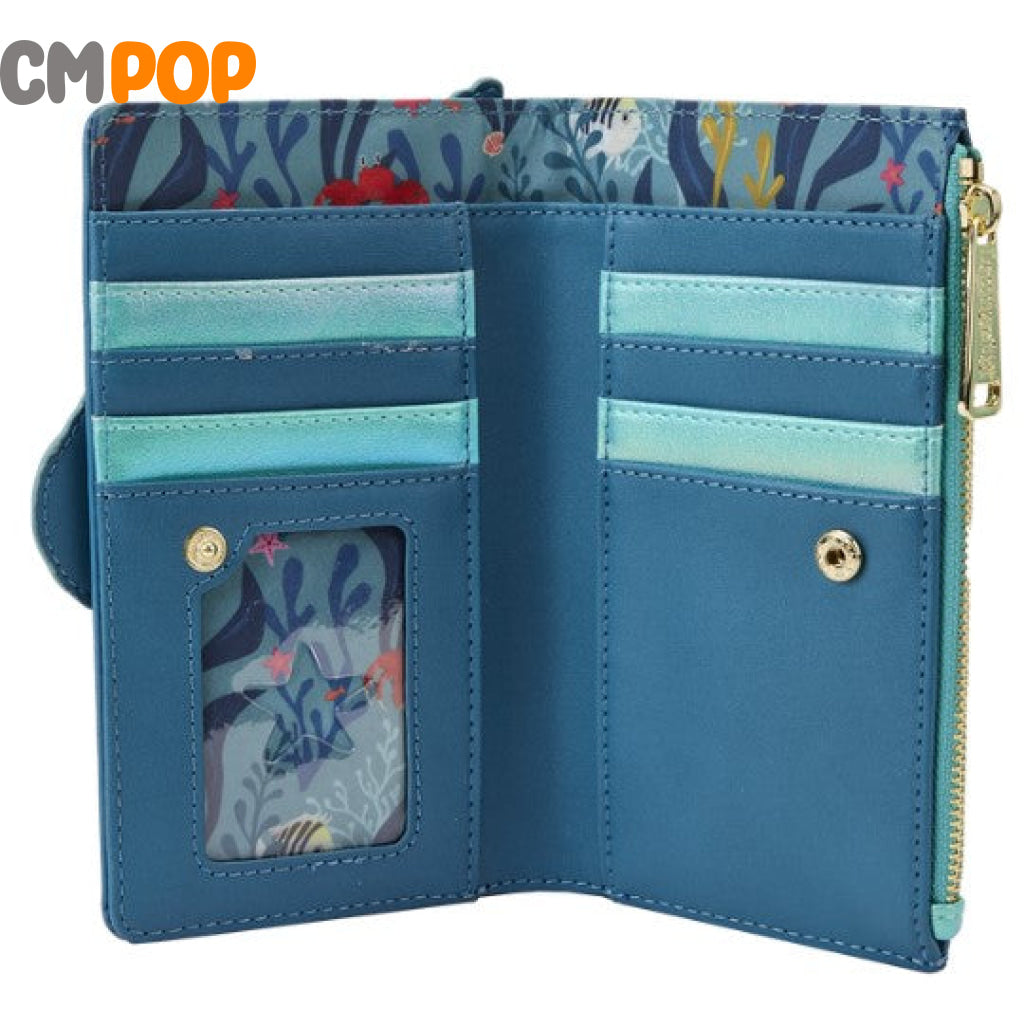 Little Mermaid Ariel Live Action Flap Wallet - Loungefly