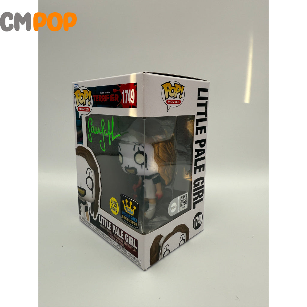 Little Pale Girl - #1590 - Funko Pop! - Movies - Terrifier - GITD - Funko Exclusive - Signed by Samantha Scaffidi-