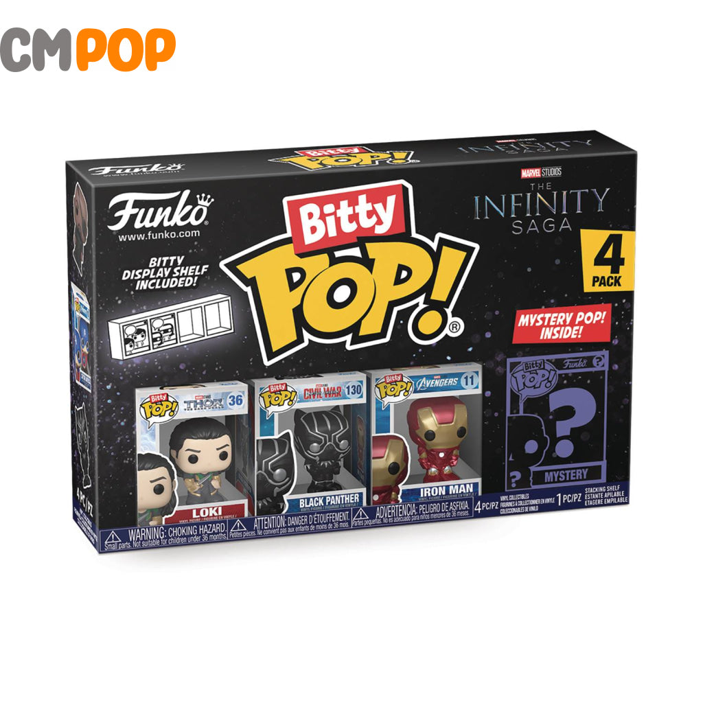 Loki Bitty Pop! - Funko Marvel 4Pk Pop