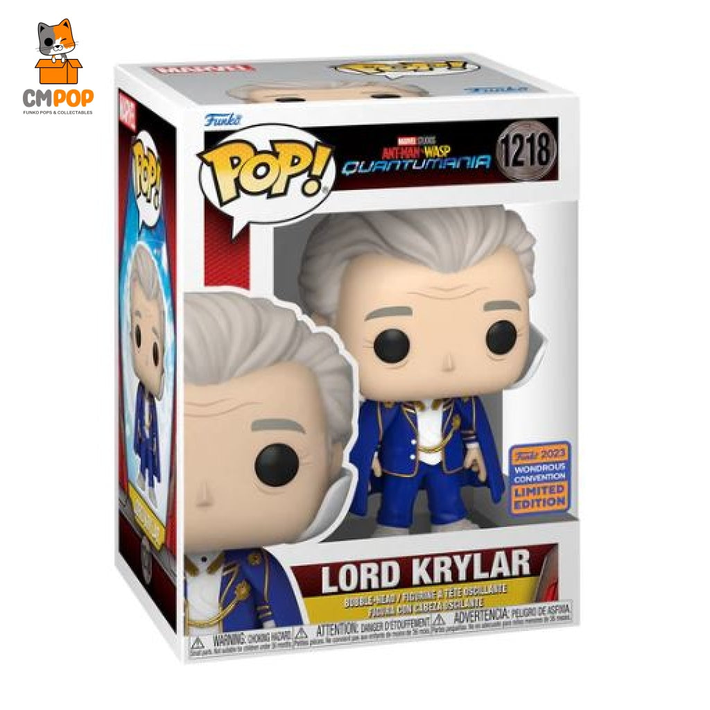 Lord Krylar - #1218 Funko Pop! Marvel Ant-Man & The Wasp Wonderous Convention 2023 Exclusive Pop