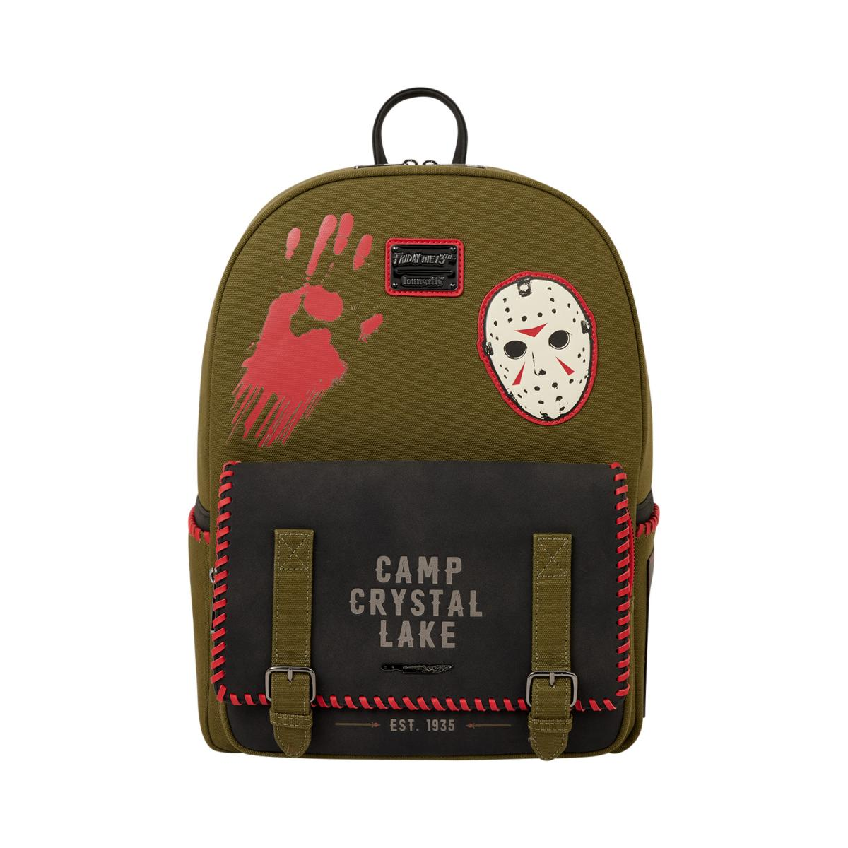 Friday 13th Full Size Backpack - Camp Cystal Lake - Full Size Backpack -Loungefly