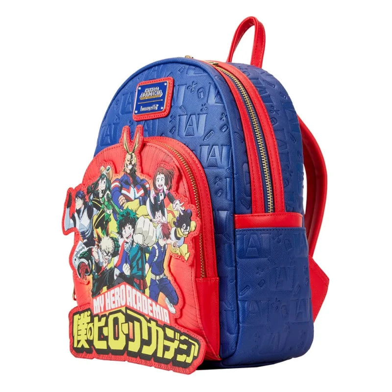 My Hero Academia Group Debossed Logo backpack (26cm) - Loungefly