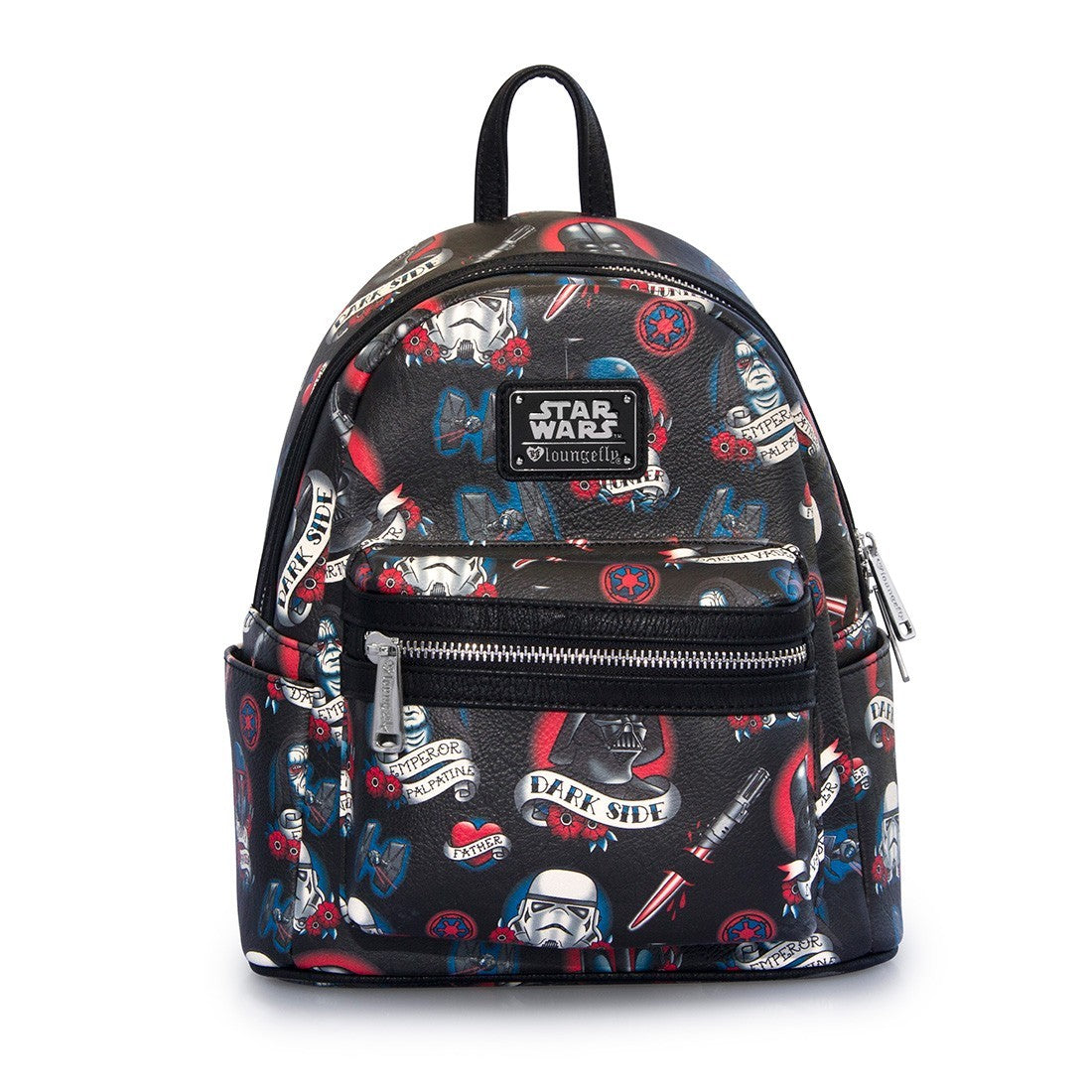 Star Wars Dark Side Tattoo artwork mini backpack -  Loungefly