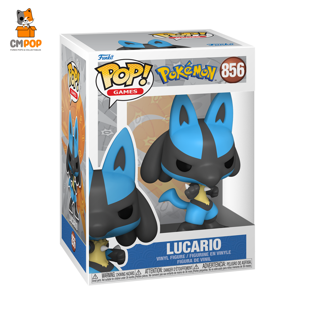 Lucario - #856 Funko Pop! Pokemon Pop