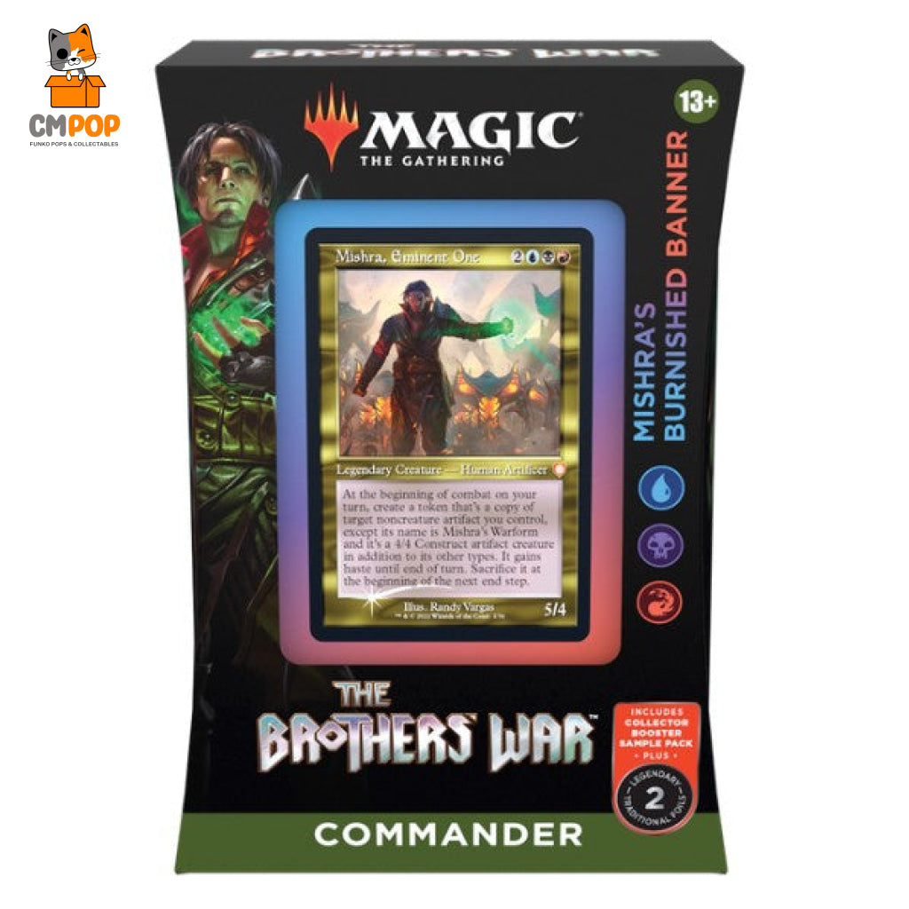 Magic: The Gathering -The Brothers War Commander Deck Tcg