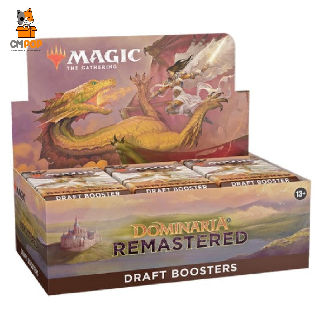 Magic: The Gathering- Dominaria Remastered Draft Booster Pack Bundle Tcg