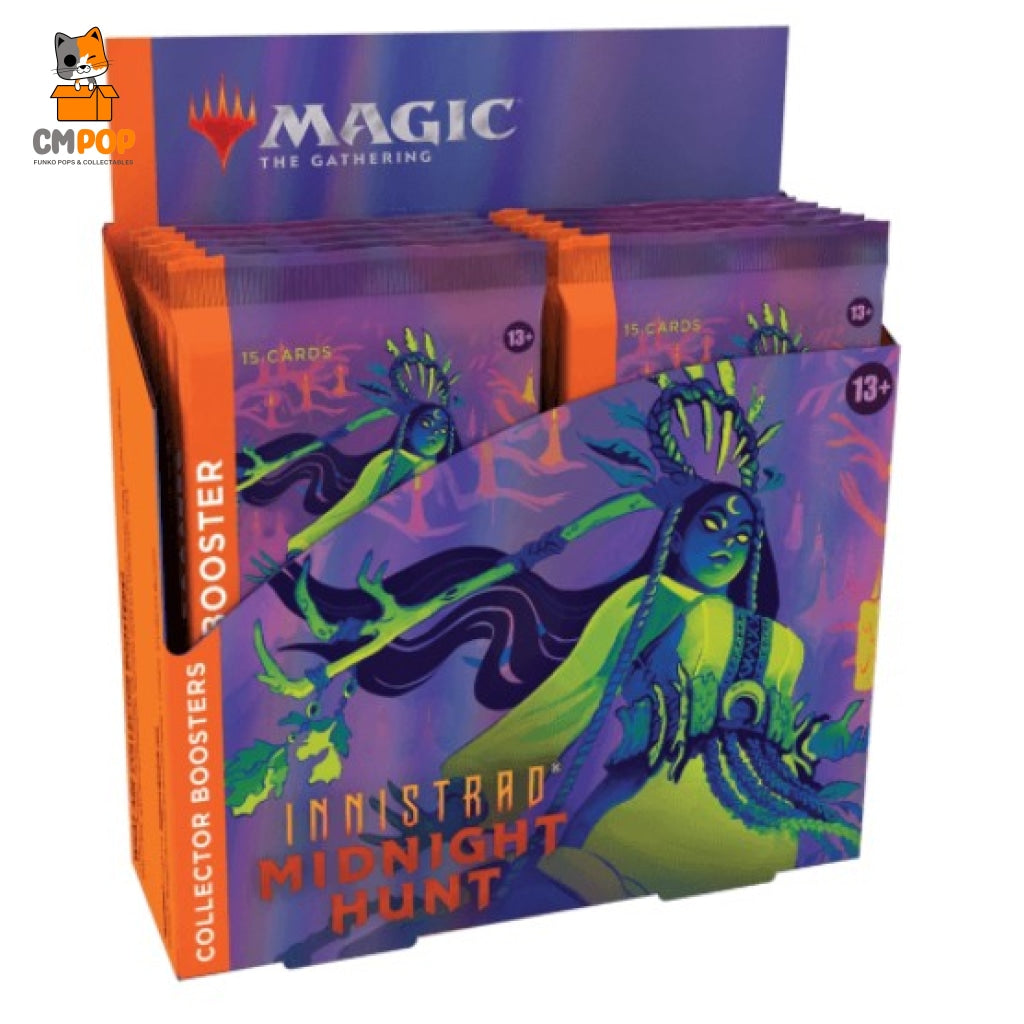 Magic: The Gathering - Innistrad: Midnight Hunt Collector Booster Box Tcg
