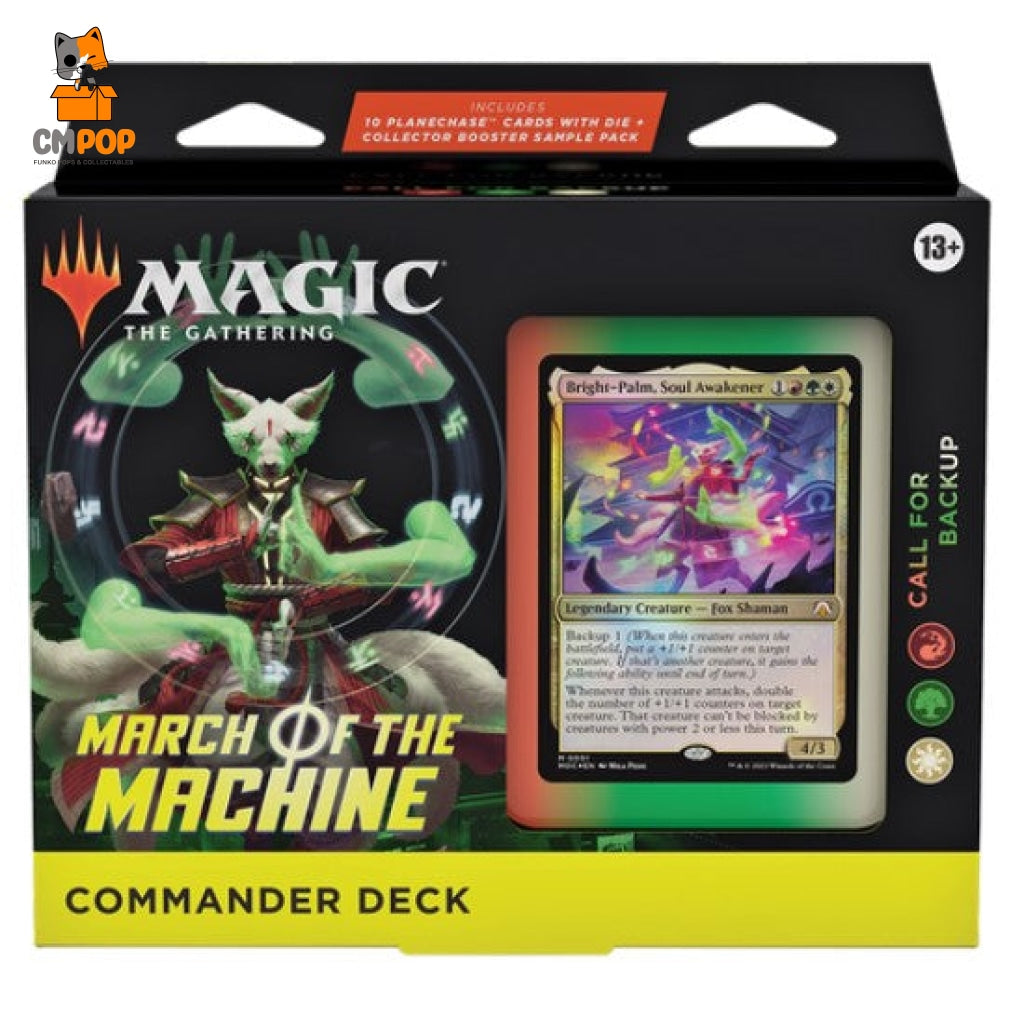 Magic: The Gathering - March Of Machine Commander Deck Call For Backup Tcg