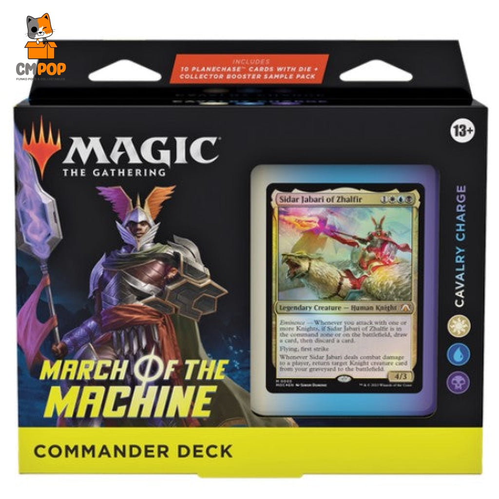 Magic: The Gathering - March Of Machine Commander Deck Cavalry Charge Tcg