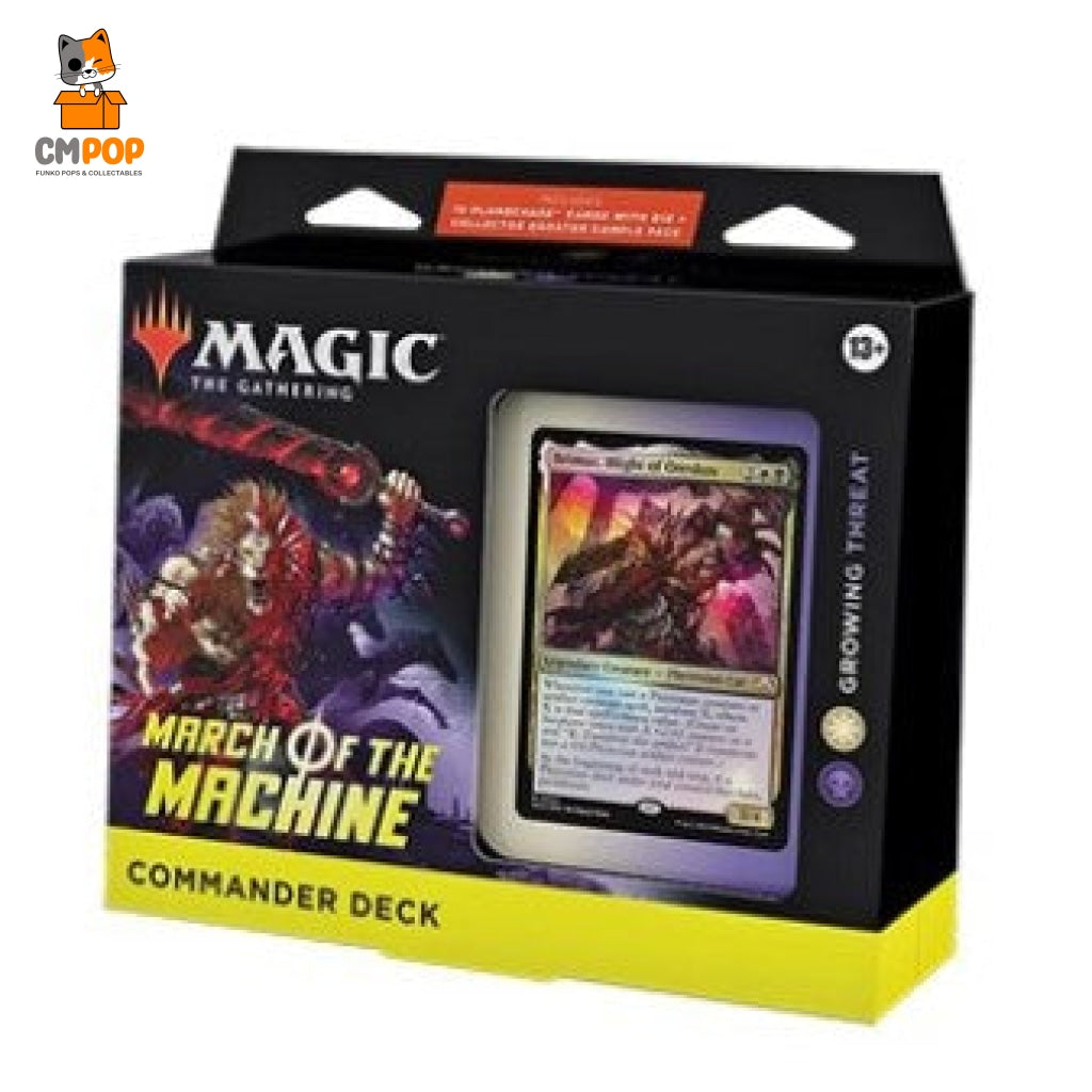 Magic: The Gathering - March Of Machine Commander Deck Growing Threat Tcg