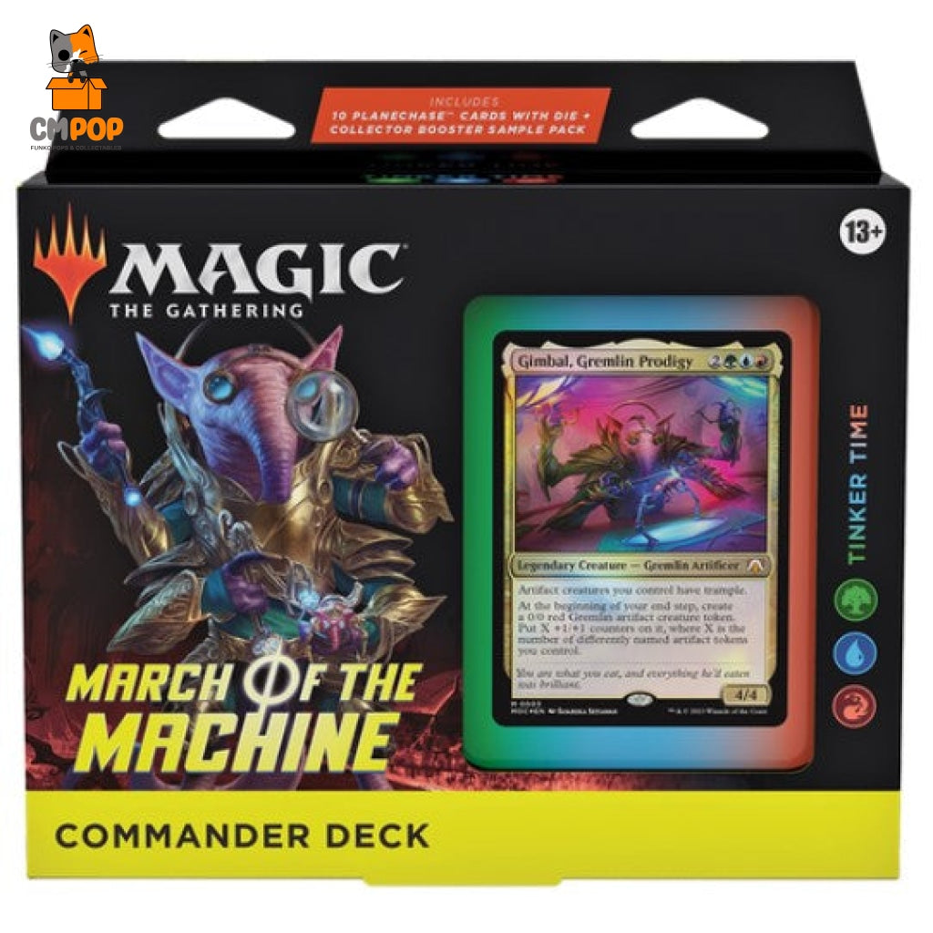 Magic: The Gathering - March Of Machine Commander Deck Tinker Time Tcg