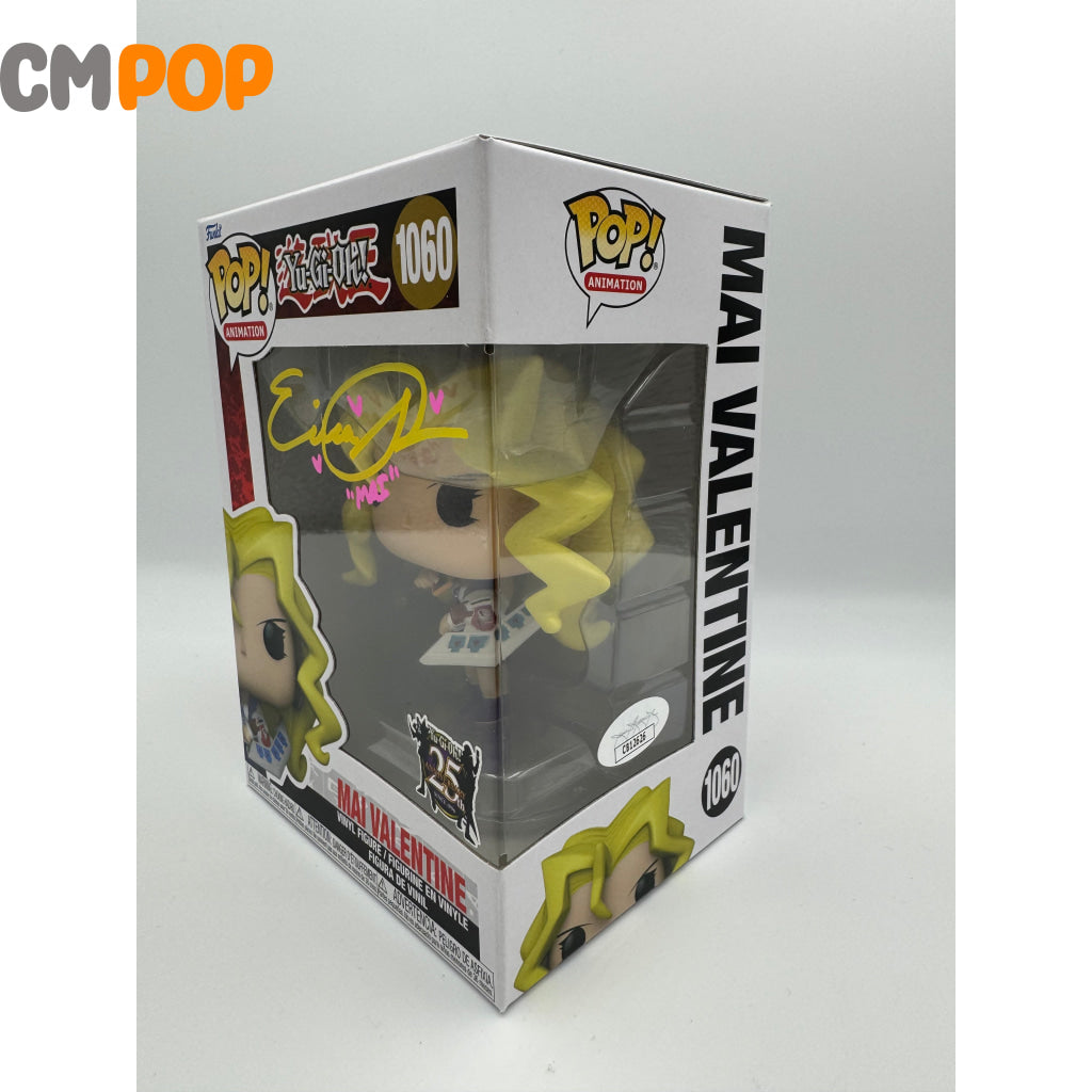 Mai Valentine - #1060 Funko Pop! Animation Yu-Gi-Oh! 25Th Anniversary Signed By Erica Schroeder