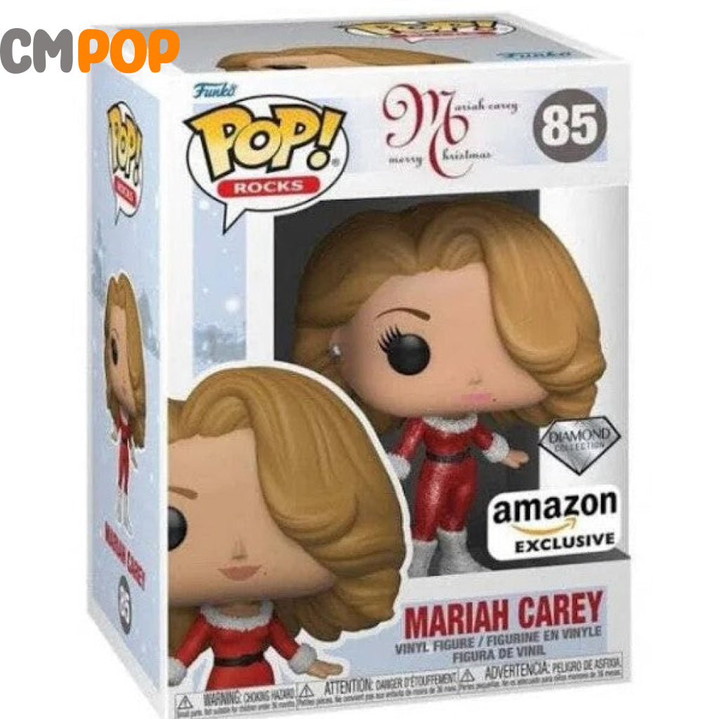 Mariah Carey - #85 Funko Pop! Rocks Merry Christmas Diamond Collection Amazon Exclusive Pop