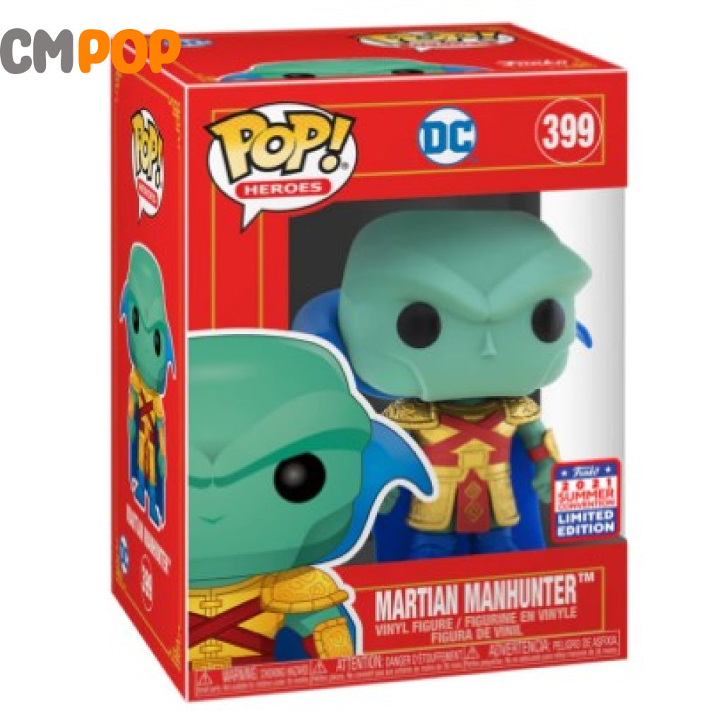 Martian Manhunter- #399 - Funko Pop! Dc Batman Summer 2021 Exclusive Pop