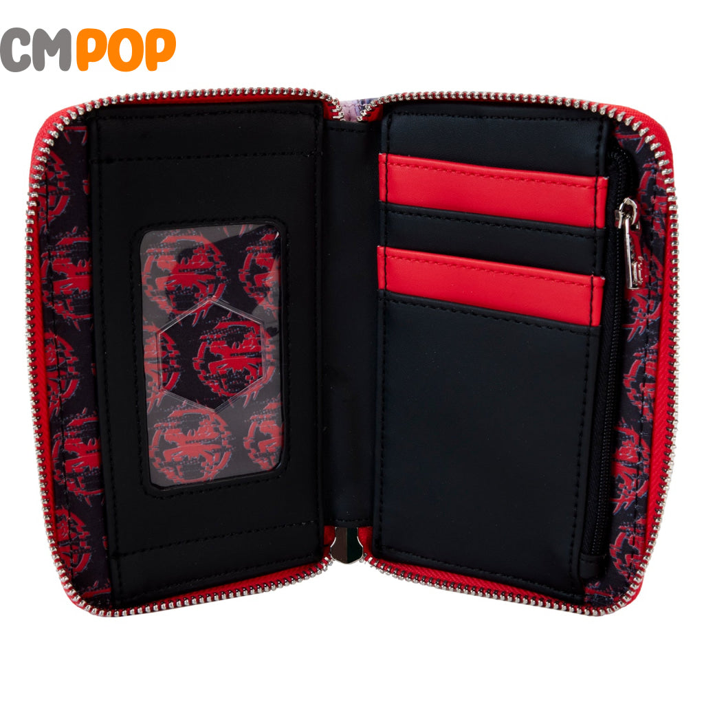Marvel Spiderverse Spidergwen Zip Around Wallet - Loungefly