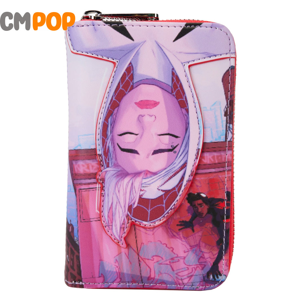 Marvel Spiderverse Spidergwen Zip Around Wallet - Loungefly