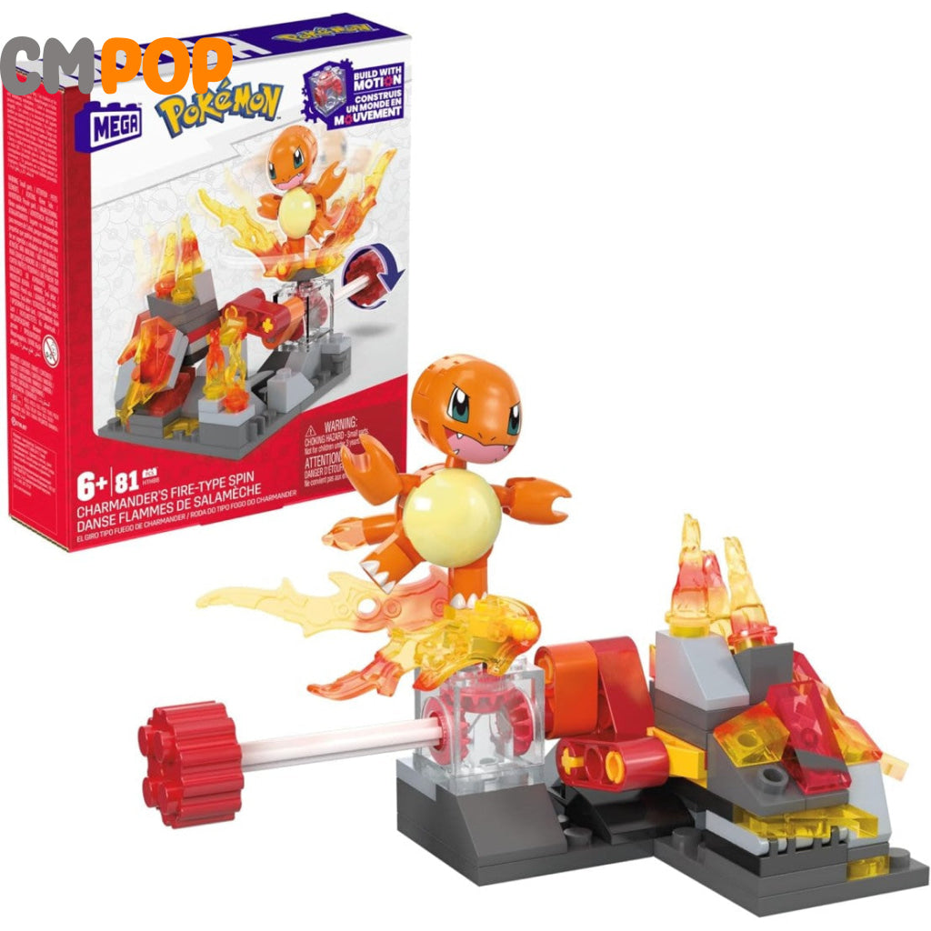 Mega Pokémon Charmander’s Fire Type Spin Mega
