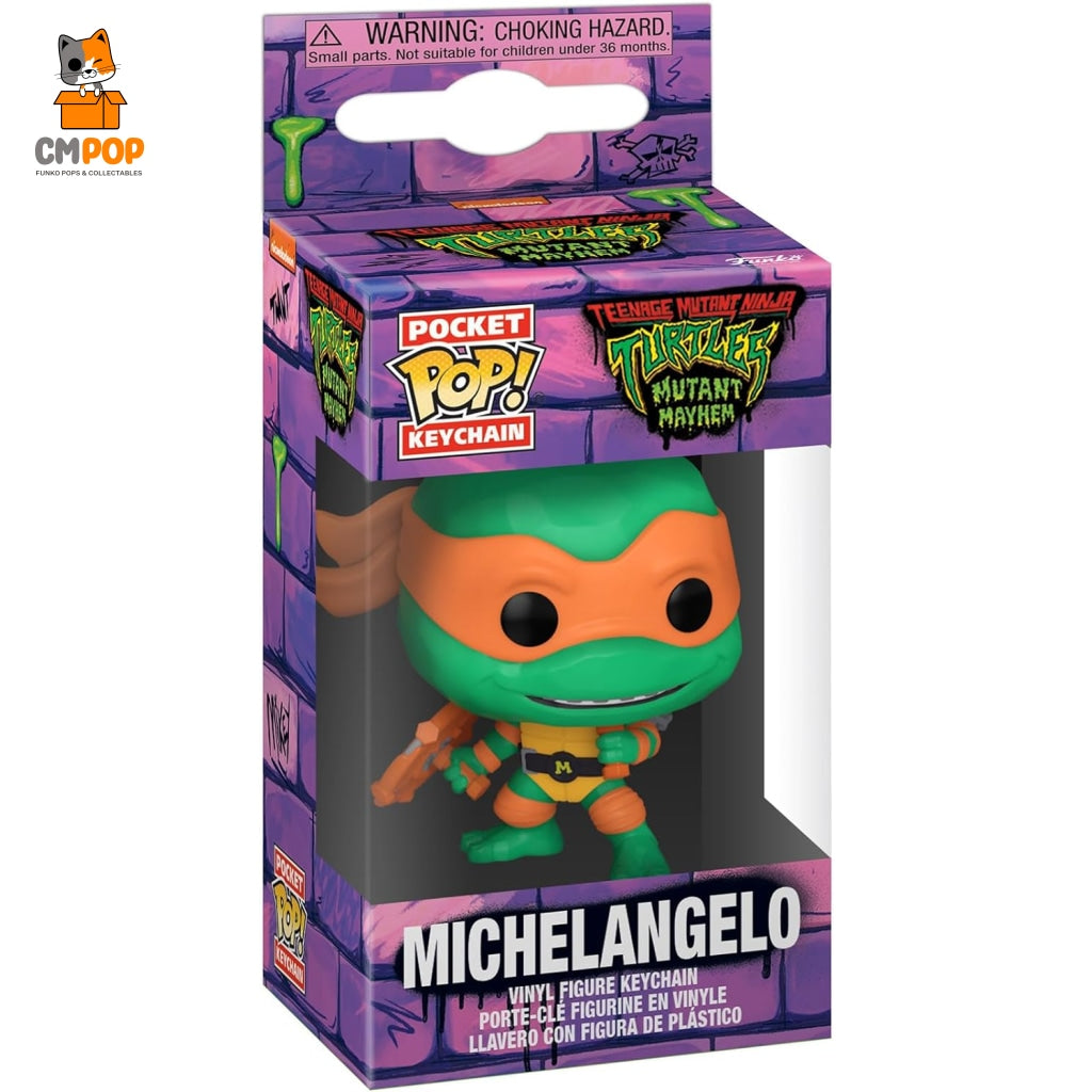 Michelangelo - Funko Pop! Keychain Teenage Mutant Ninja Turtles Tmnt Pop