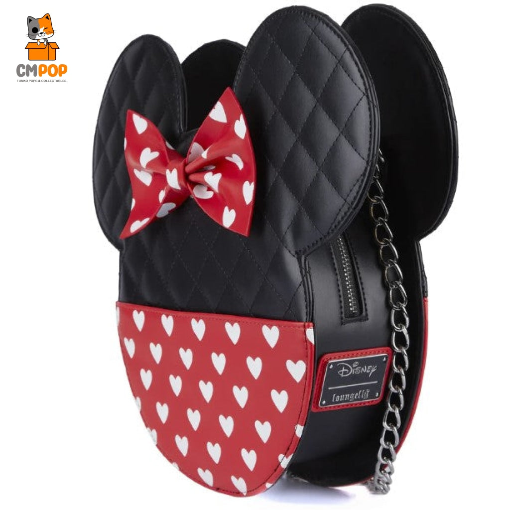 Mickey Minnie Mouse Valentines Reversible Crossbody Bag - Loungefly