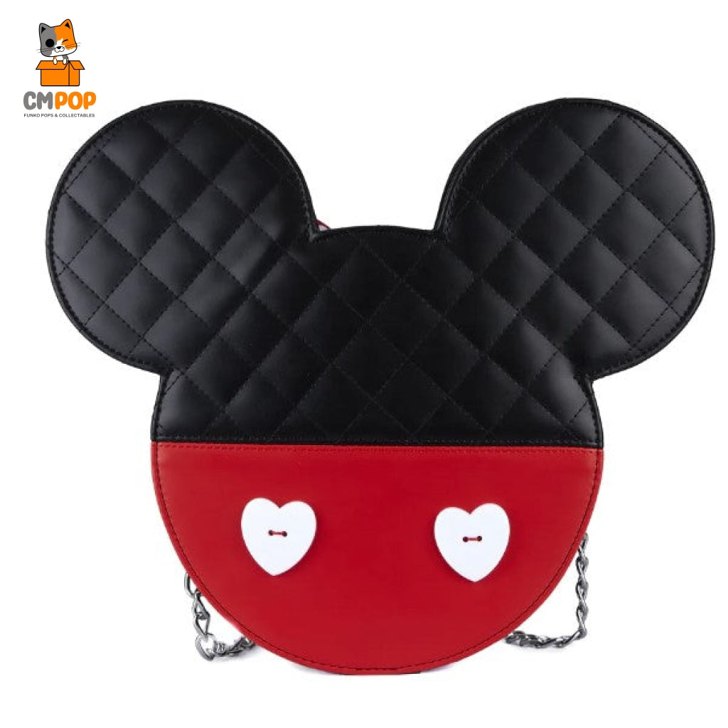 Mickey Minnie Mouse Valentines Reversible Crossbody Bag - Loungefly