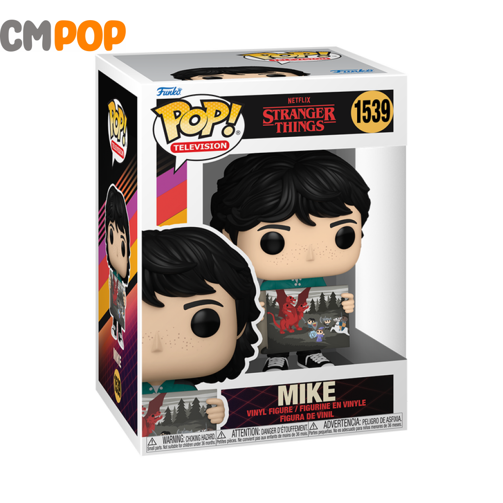 Mike Wheeler With Painting - #1539 Funko Pop! Stranger Things Pop