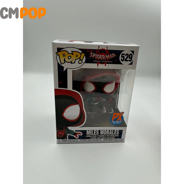 funko pop 529 スパイダーマン スパイダーバース マイルス モラレス POP: Spider-Man Into The Spiderverse: Miles 529 | Be More Geek