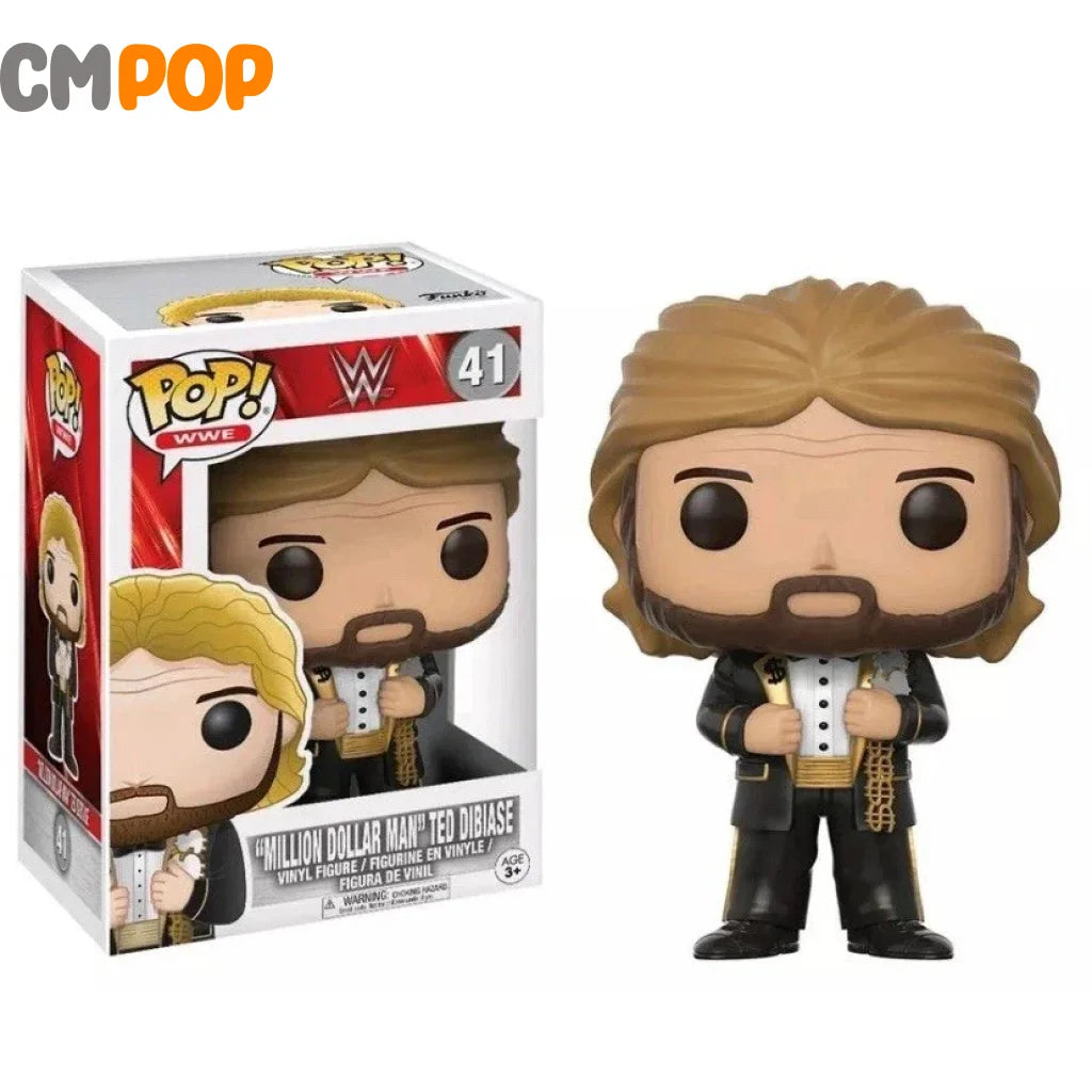 Million Dollar Man - Ted Dibiase - #41 - Funko Pop! - WWE Funko Pop