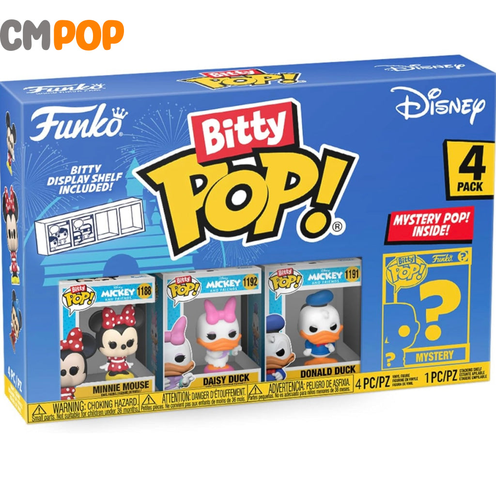 Minnie - 4-Pack -Funko POP! - Bitty POP! - Disney - Mystery Pop Funko Pop