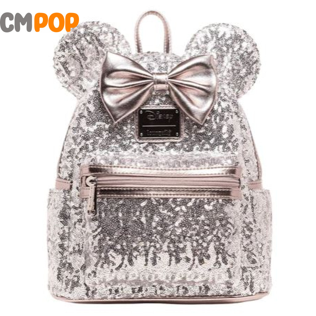 Minnie Mouse Sequin Backpack -Disney - Loungefly Backpack
