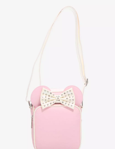 Minnie Mouse Rhinestone Iridescent Crossbody -Disney - Loungefly - CMPOP Exclusive