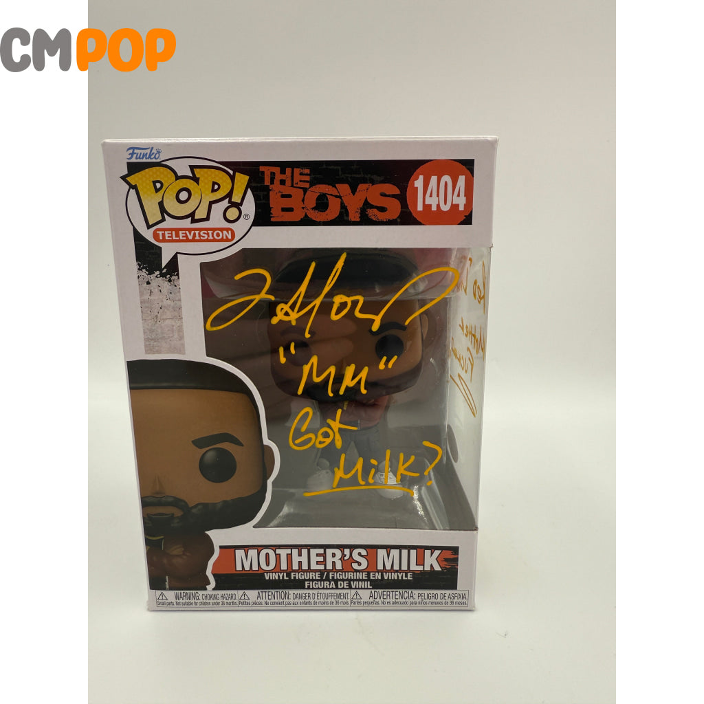 Mothers Milk - #1404 - Funko Pop! - Television - The Boys - Signed by Laz Alonso - Certified Pop! Funko Pop