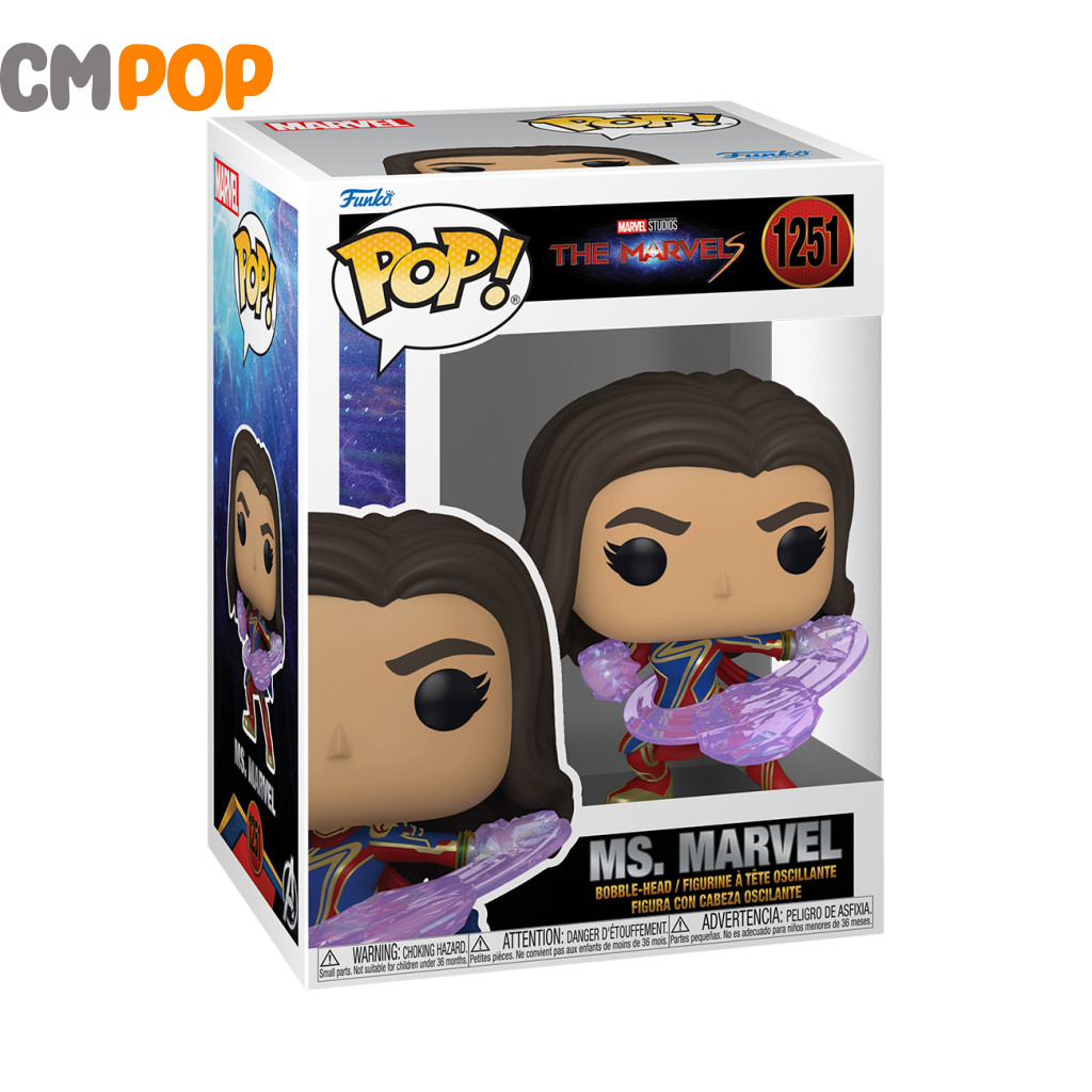 Ms. Marvel - Pop 6 #1251 Funko Pop! The Marvs