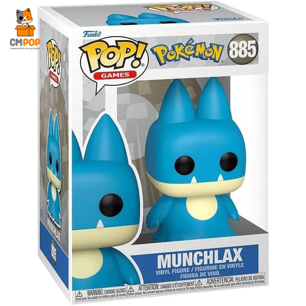 Munchlax - #885 Funko Pop! Pokemon Pop