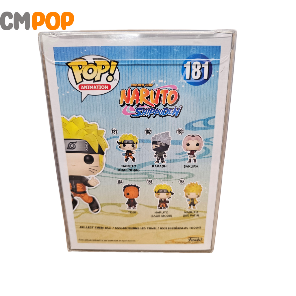 Naruto (Rasengan) Signed Jsa Certified - #181 Funko Pop! Shippuden Pop