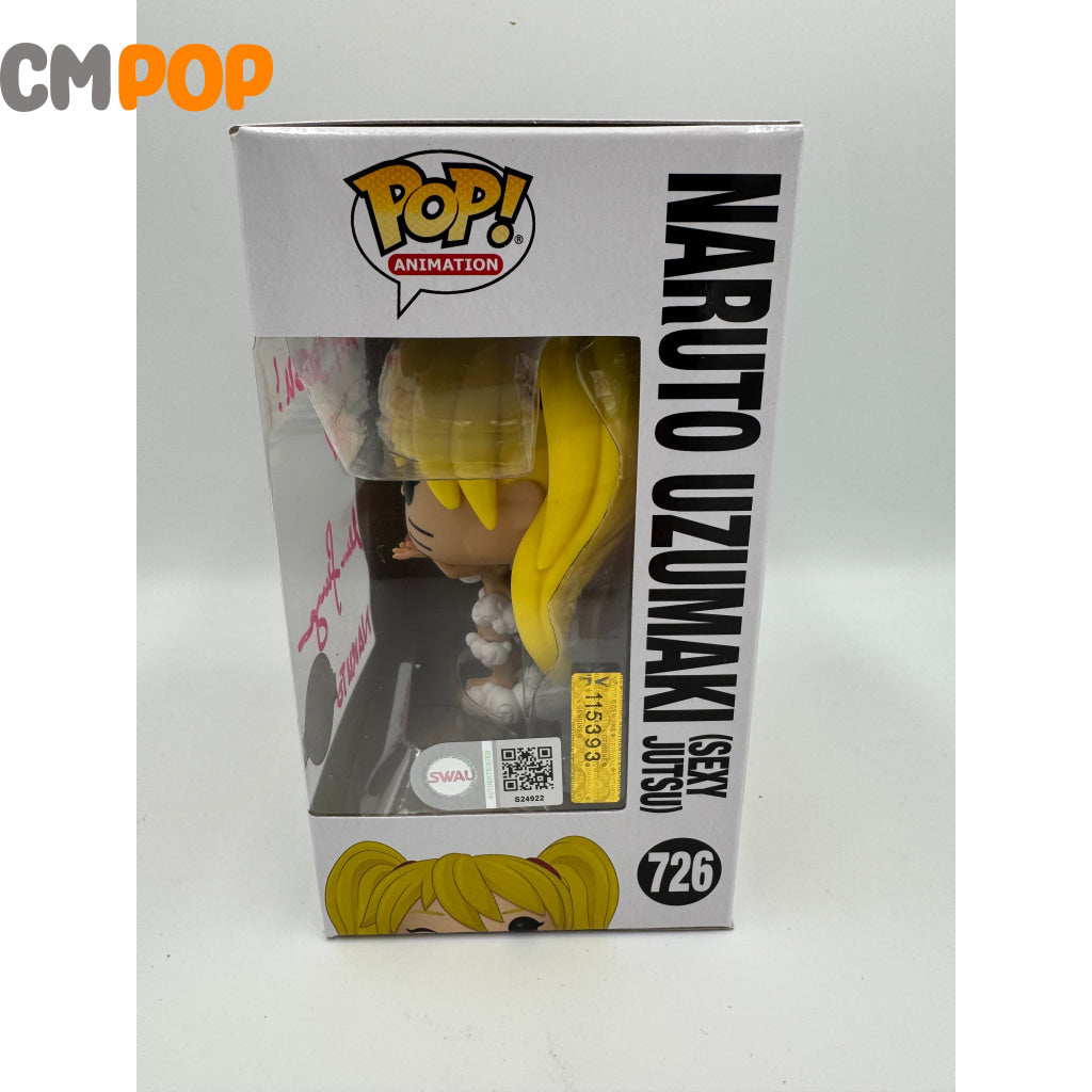 Naruto Uzumaki (Sexy Jutsui) - #726 - Funko Pop! - Animation - Naruto Shippuden - Special Edition - Signed By
