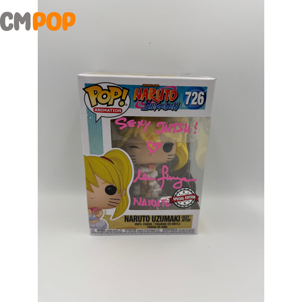 Naruto Uzumaki (Sexy Jutsui) - #726 - Funko Pop! - Animation - Naruto Shippuden - Special Edition - Signed By