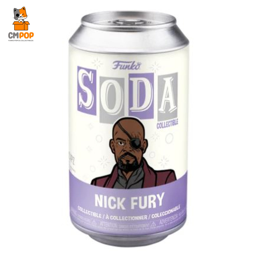 Nick Fury - Funko Vinyl Soda Marvel The Marvels Chance Of Chase